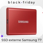 Le SSD externe Samsung T7 1 To est au meilleur prix pour le Black Friday