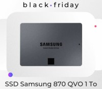 SSD Samsung 870 QVO 1 To  Black Friday 2021