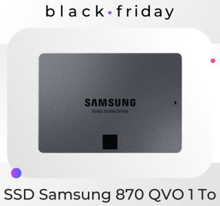 68 €, c’est le prix fou de l’excellent SSD Samsung 870 QVO 1 To sur Amazon