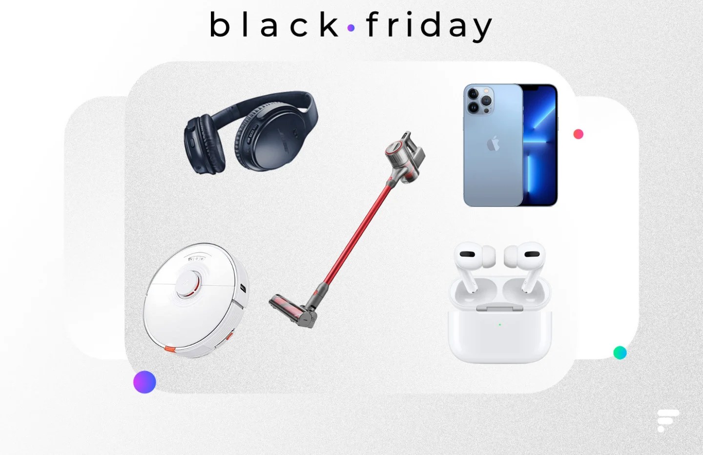 Bose QC 35 II, iPhone 12 et 13, AirPods : Rakuten casse les prix sur de nombreux produits pour le Black Friday
