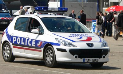Une voiture de police en France // Source : David Monniaux (Wiki Commons)
