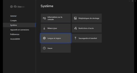 Xbox changer region tuto (2)