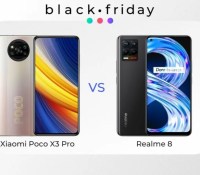 Xiaomi Poco X3 VS Realme 8 Black Friday 2021