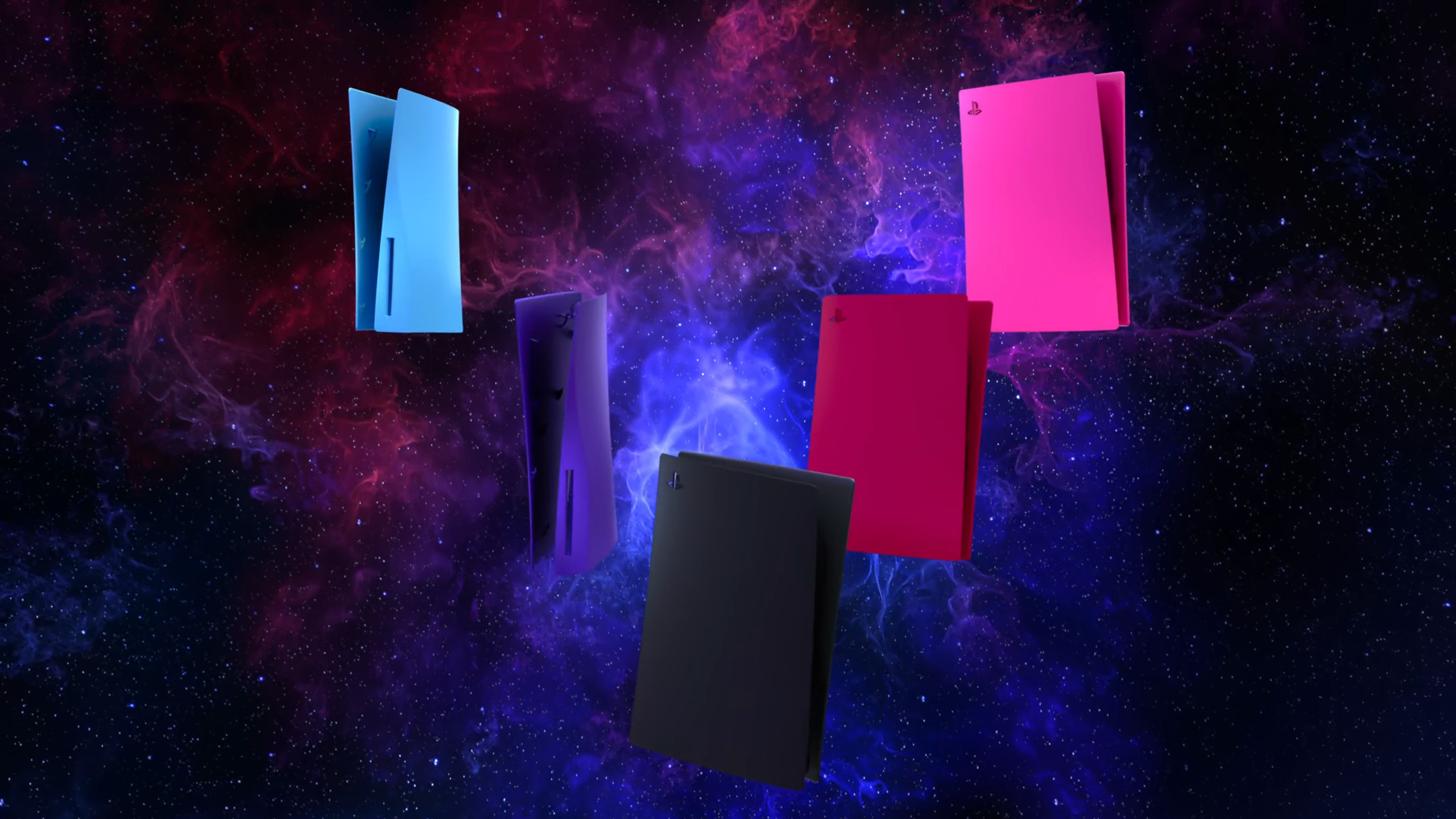 Les nouveaux coloris de façades pour la PS5