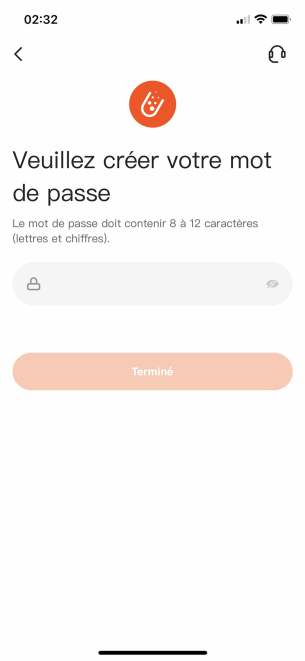 Vous devez en premier lieu créer un compte  // Source : Frandroid / Yazid Amer