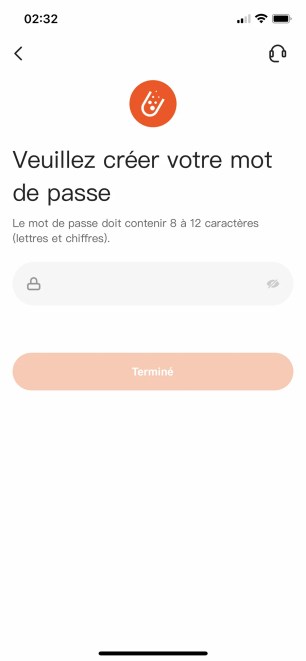 Vous devez en premier lieu créer un compte  // Source : Frandroid / Yazid Amer