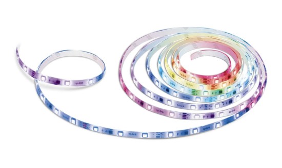 Le ruban LED connecté permet de définir 50 zones différentes de couleurs // Source : Tapo