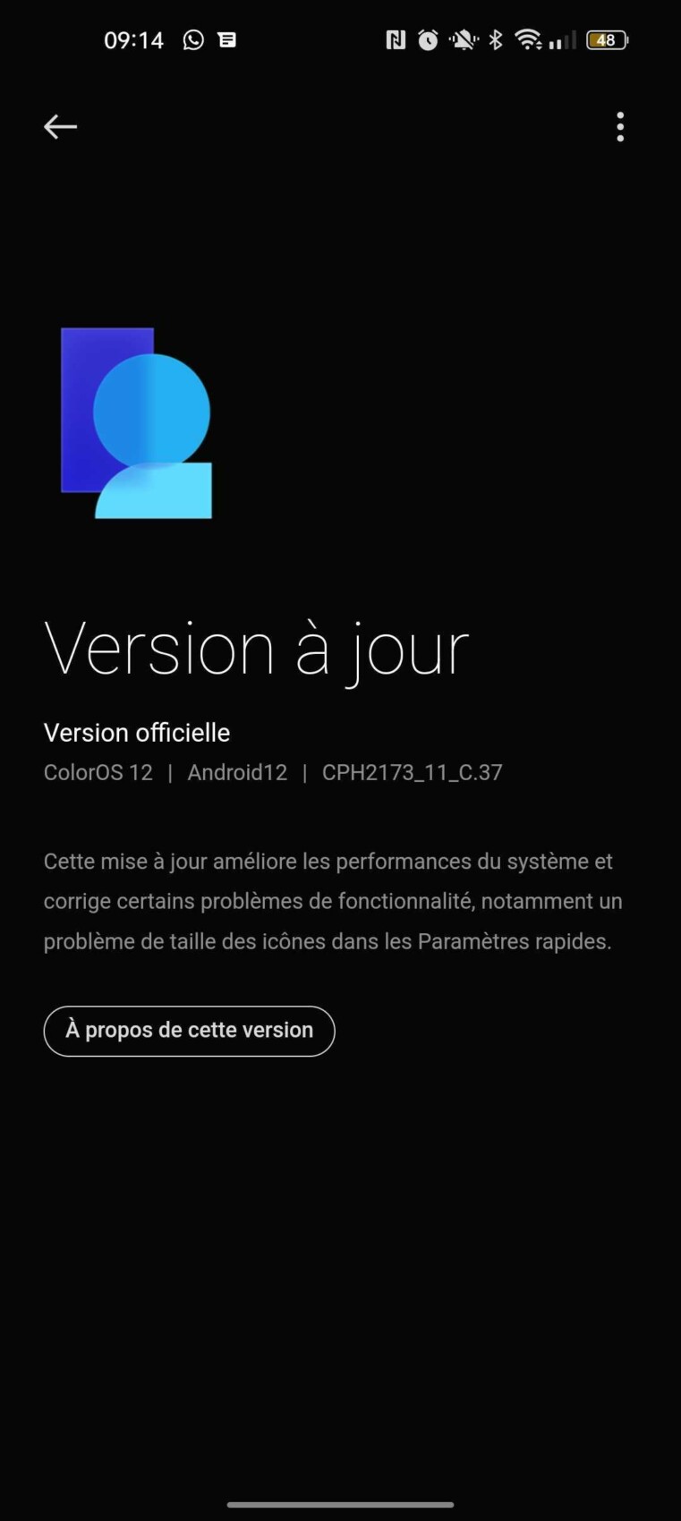 ColorOS 12 Changelog