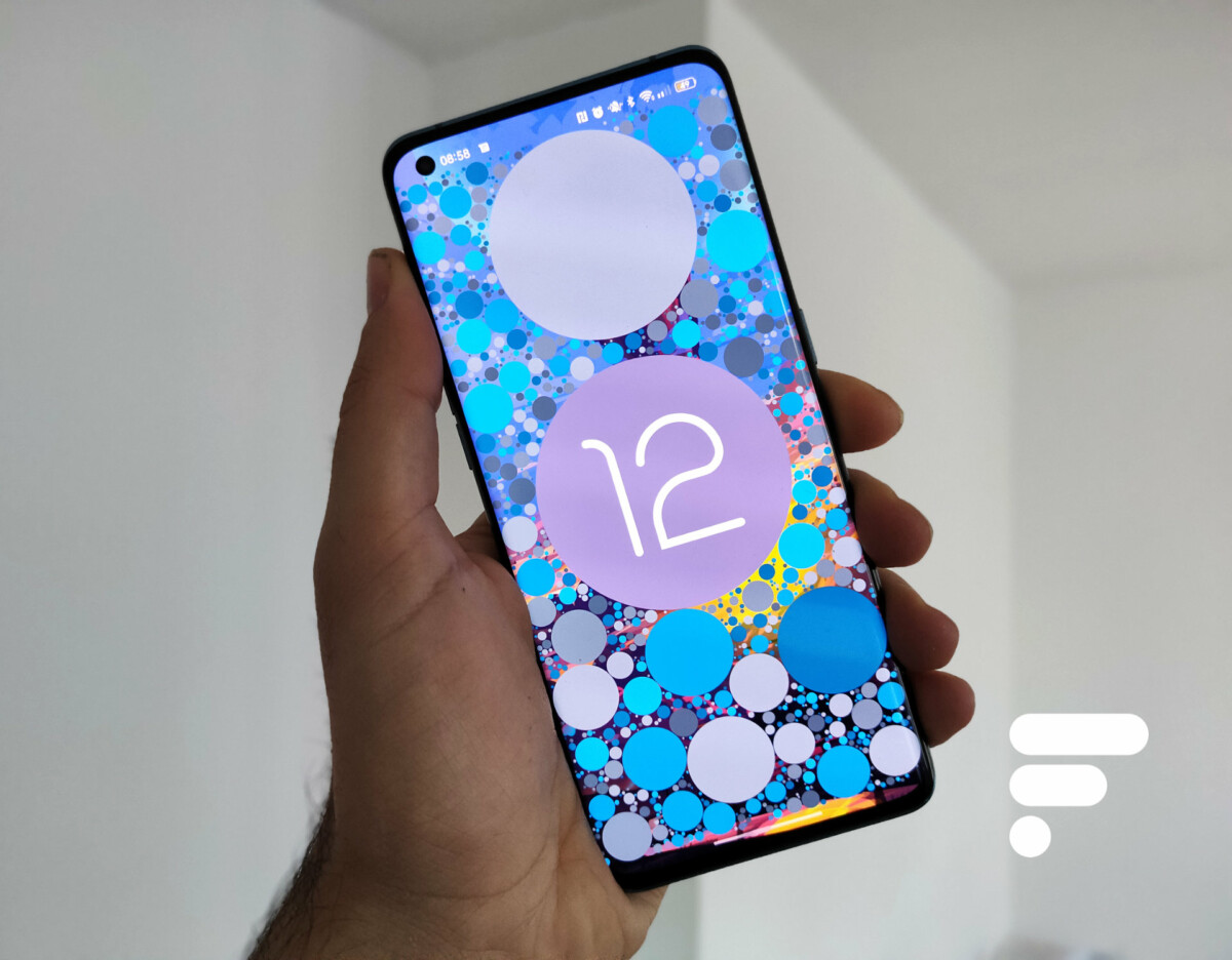 Android 12 sur l'Oppo Find X3 Pro