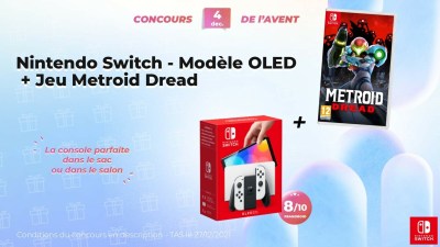Gagnez une Nintendo Switch OLED et un jeu avec le concours #FrandroidOffreMoi