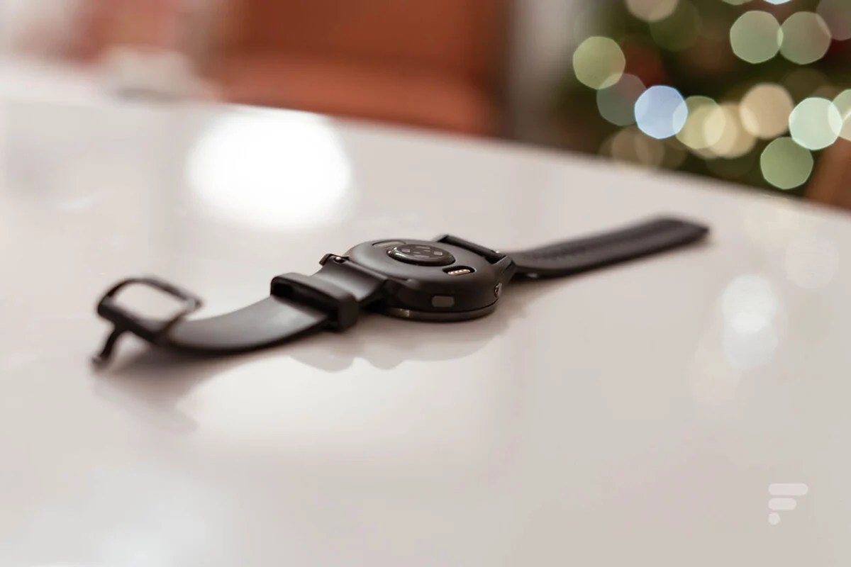 Les capteurs de santé au dos de la Garmin Venu 2