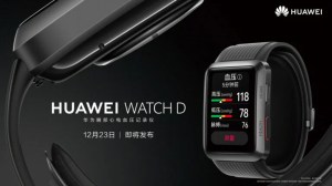 La Huawei Watch D pourra réaliser des électrocardiogrammes en plus du tensiomètre