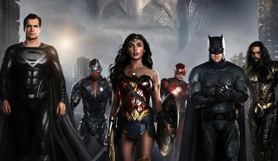 Rassemblement de superhéros dans Justice League // Source : Warner Bros