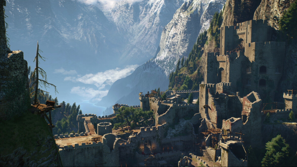 Kaer Morhen dans le jeu vidéo