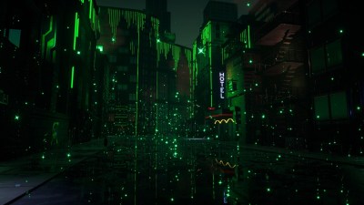 Le Dojo de Matrix dans Fortnite // Source : Warner