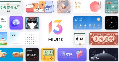Les nouveaux widgets de MIUI 13 // Source : Xiaomi
