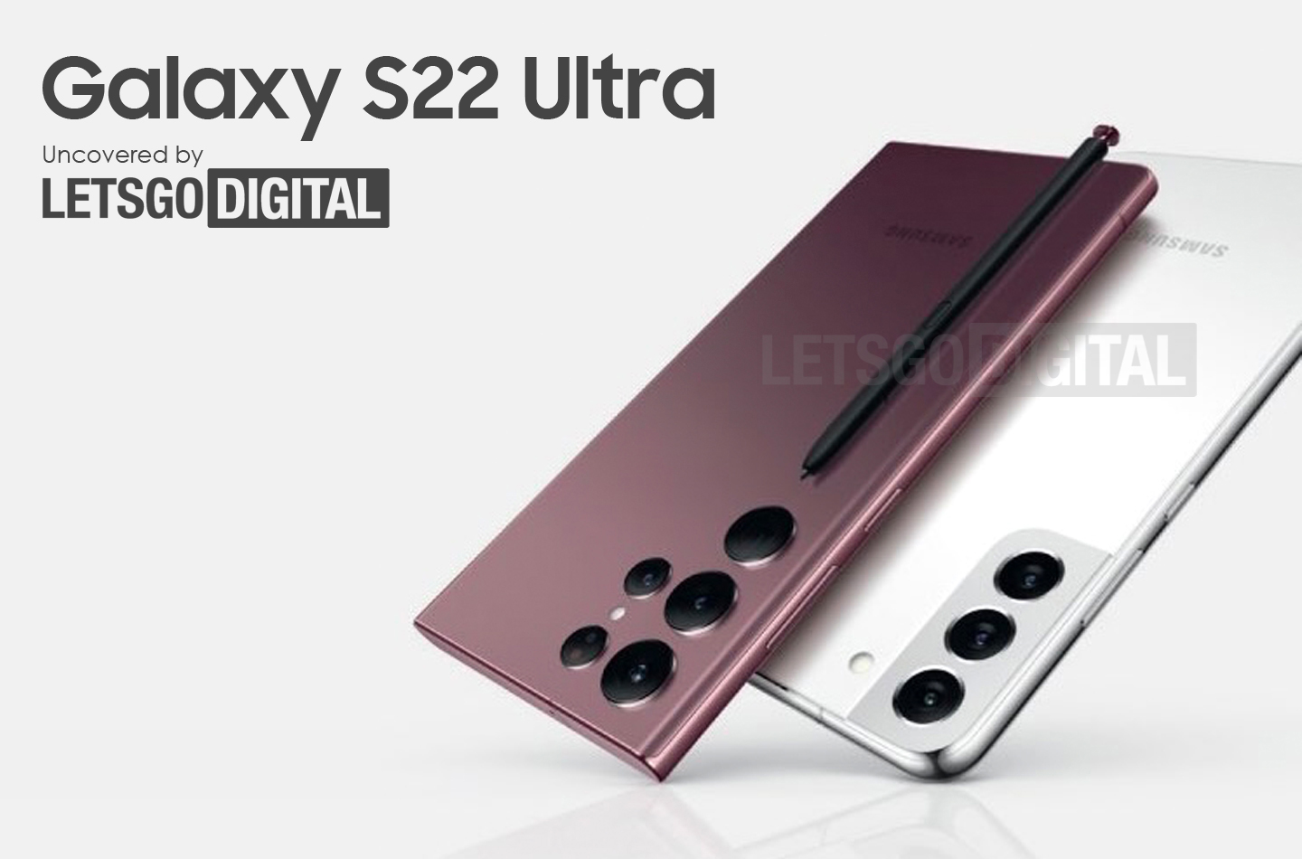 Samsung Galaxy S22 Ultra : l’affiche officielle fuite et révèle son design