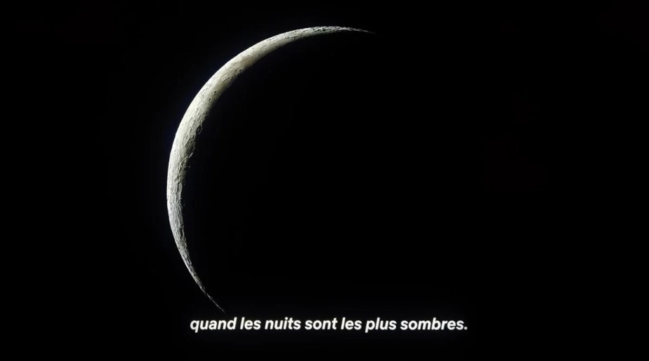 La Lune en approche.