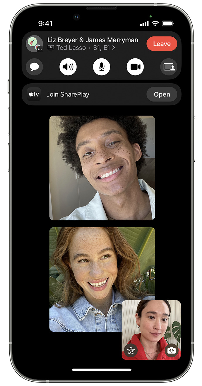 shareplay iphone facetime