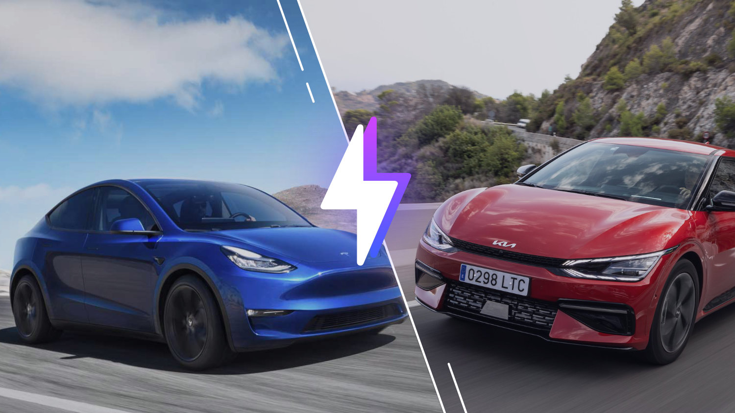 tesla model y vs kia EV6