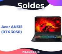 Acer AN515 (RTX 3050) soldes hiver 2022