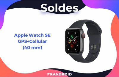 apple watch se cellular soldes hiver 2022