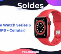 Apple Watch Series 6  (GPS + Cellular) — Soldes d’hiver 2022