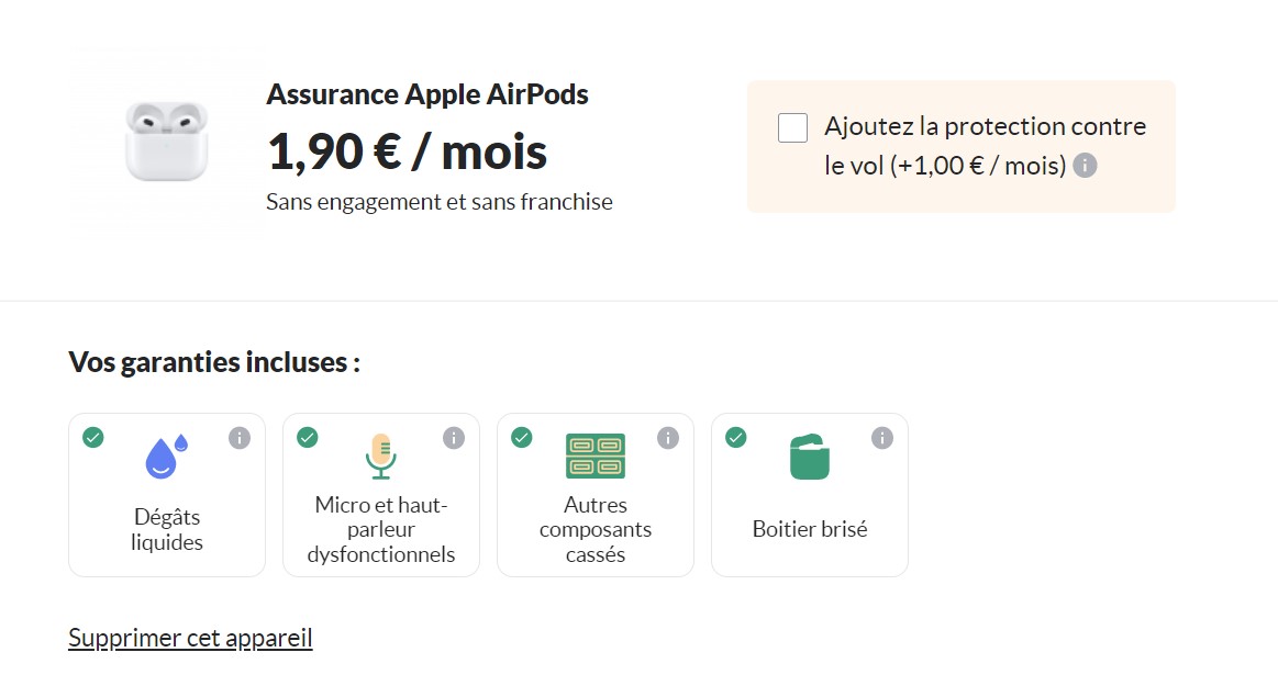 coverd airpods insurance