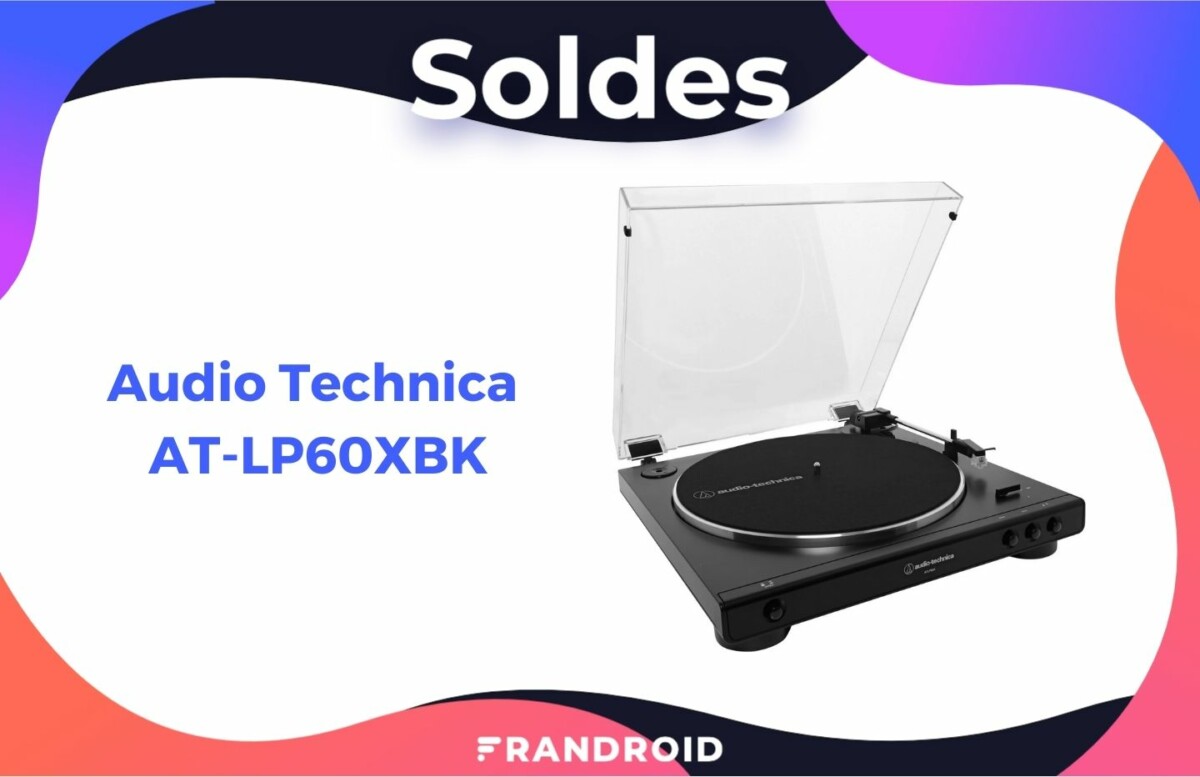Audio Technica AT-LP60XBK soldes hiver 2022
