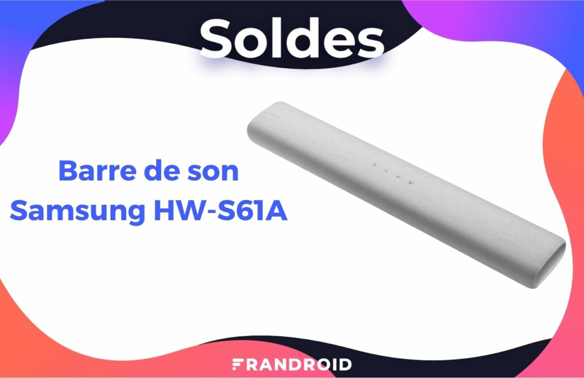 Barre de son Samsung HW-S61A — Soldes d&rsquo;hiver 2022