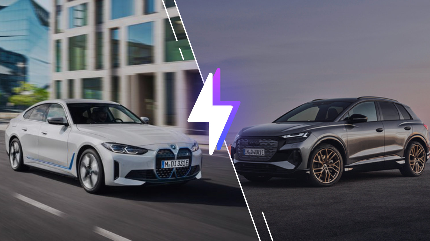 bmw i4 vs audi Q4 e-tron