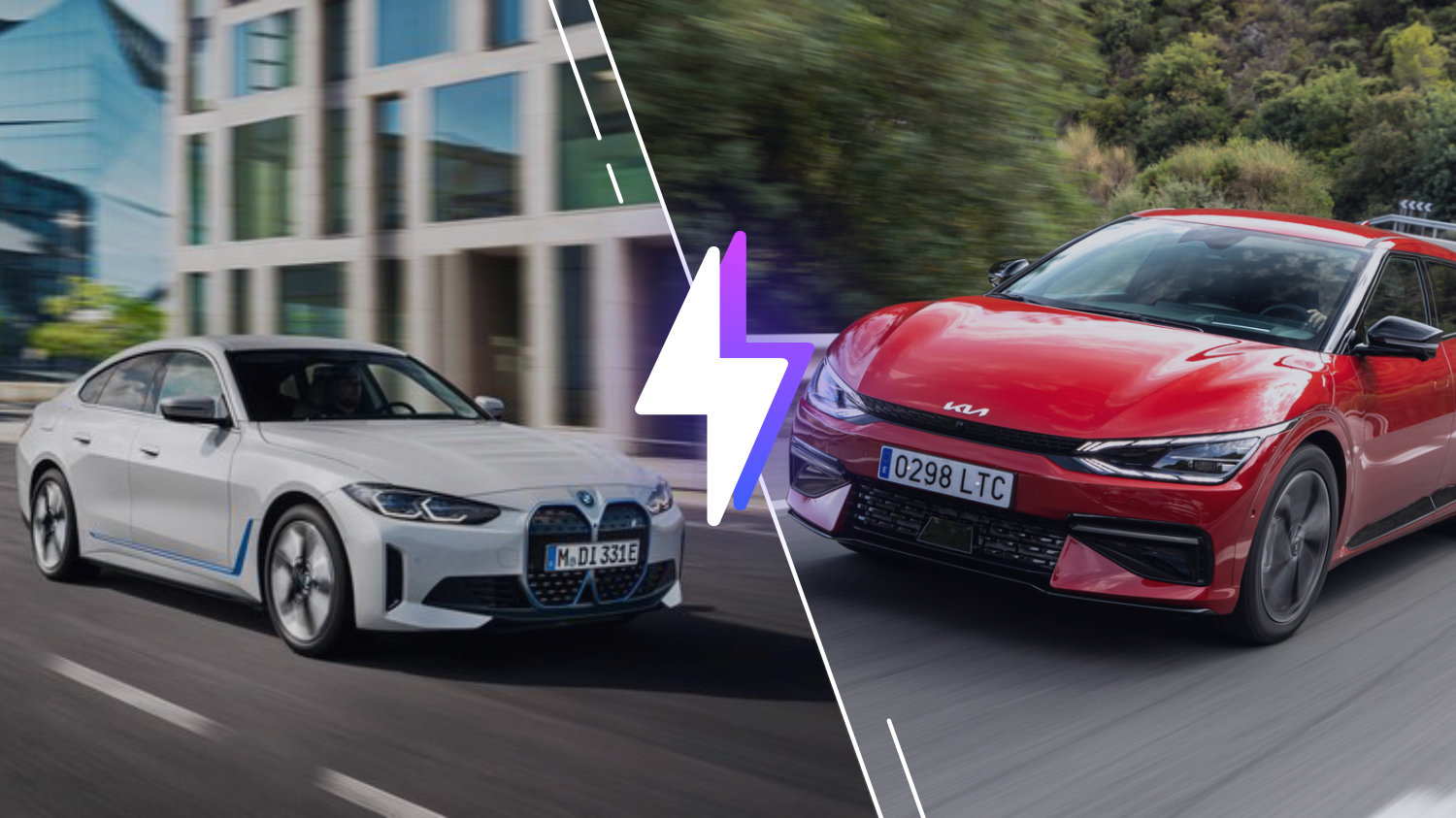 bmw i4 vs kia EV6