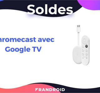 Chromecast : la version intégrant Google TV est à 55 euros pendant les soldes