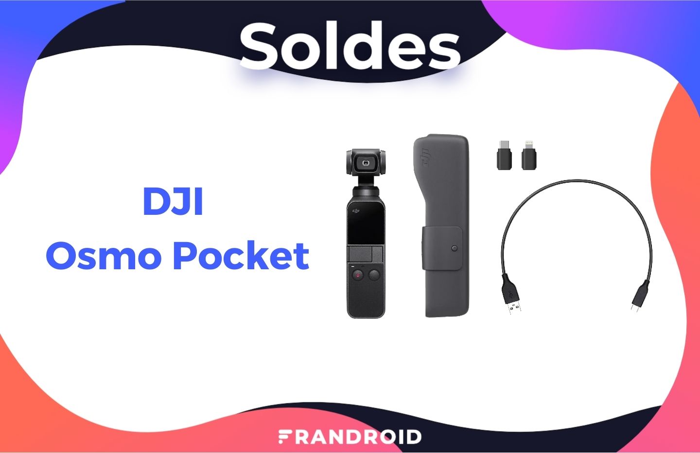 La caméra stabilisée DJI Osmo Pocket ne coûte plus que 149 € pour les soldes