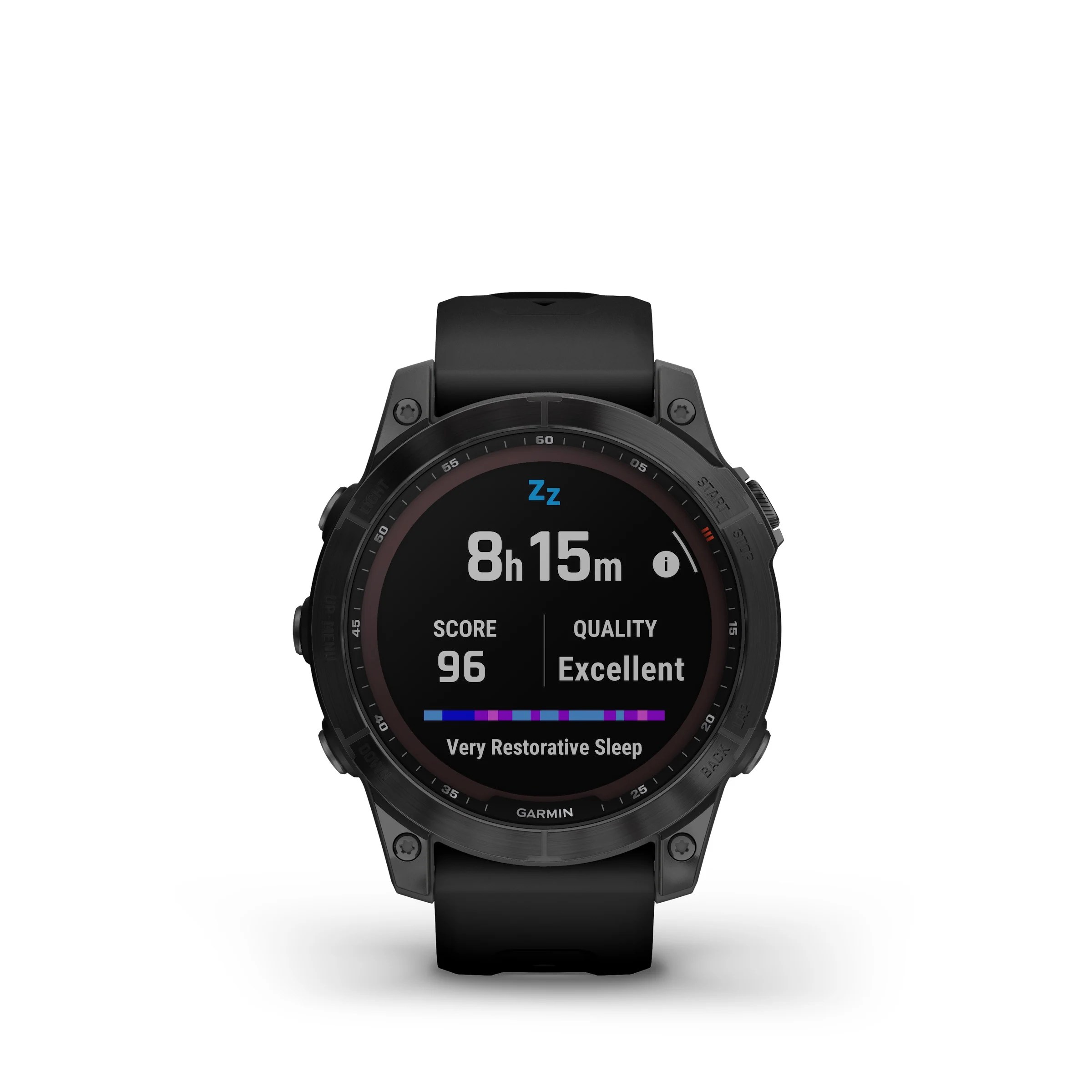 La Garmin Fenix 7 avec verre Sapphire Solar // Source : Garmin