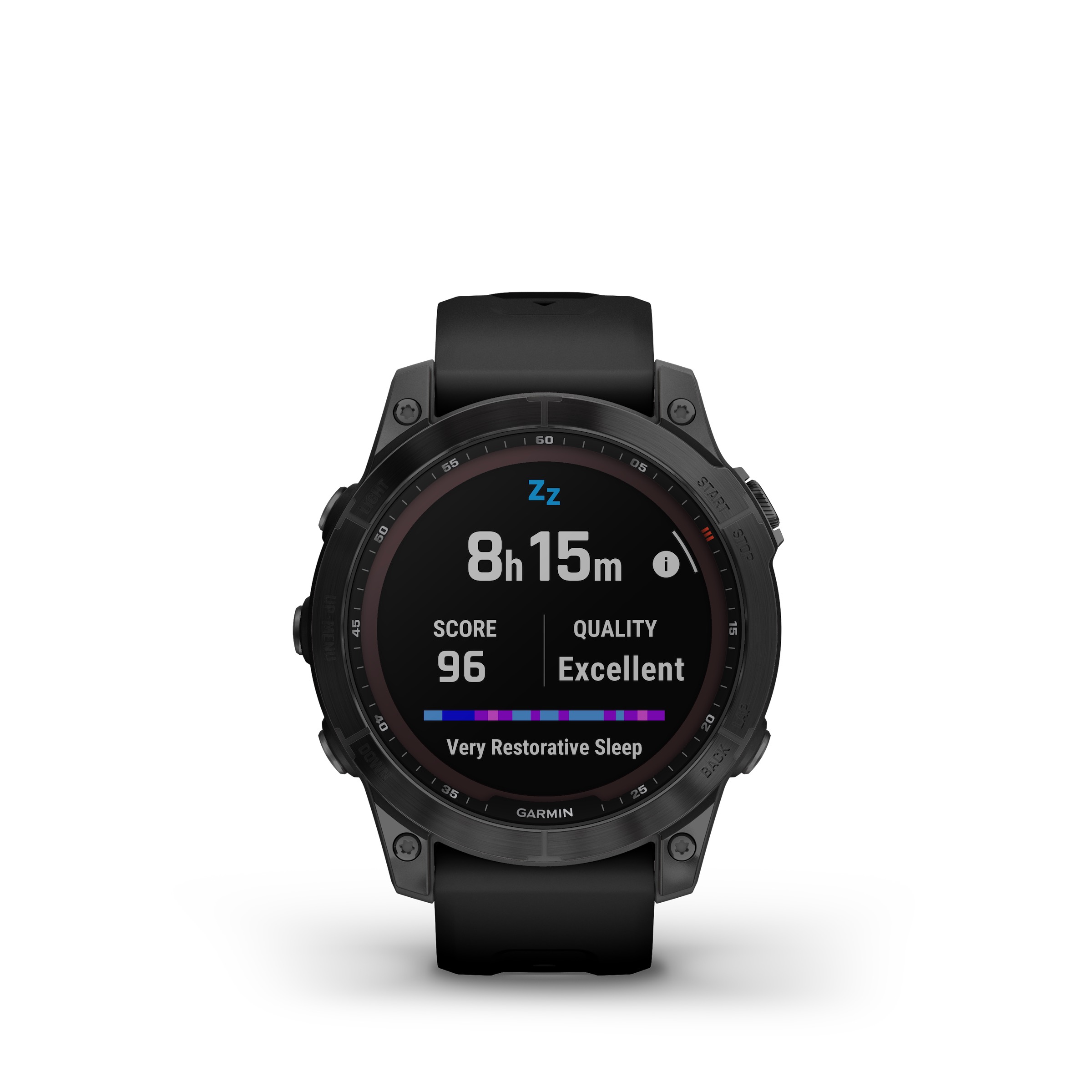 La Garmin Fenix 7 avec verre Sapphire Solar // Source : Garmin