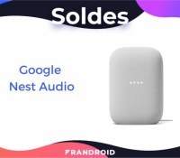 Google Nest Audio soldes hiver 2022