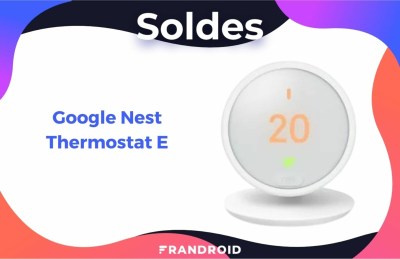 Google Nest Thermostat E — Soldes d’hiver 2022