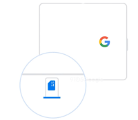 Schéma du Google Pixel Fold // Source : 9to5Google