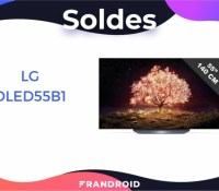 LG OLED 55B1 soldes hiver 2022