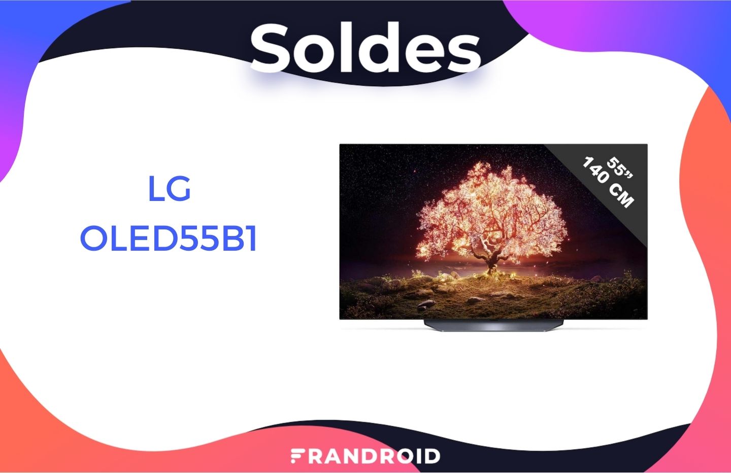 En solde, la TV LG OLED55B1 (avec HDMI 2.1) chute sous les 1 000 €