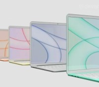 Un concept de MacBook Air proposé en plusieurs coloris