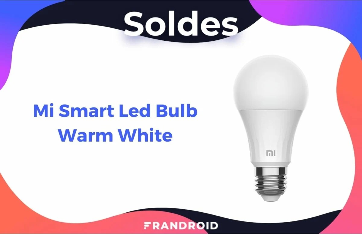 Mi Smart Led Bulb Warm White — Soldes d&rsquo;hiver 2022