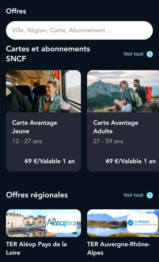 Mobile - Abos et Offres régionales V2