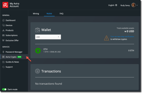 My-avira-account-mining-crypto-EN