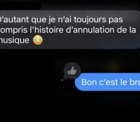 La fonction iMessages chez Apple // Source : Frandroid