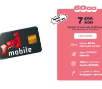 NRJ Mobile 60 Go Janvier 2022