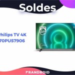 790€, c’est le prix hallucinant de ce TV 4K Philips 70 pouces pendant les soldes