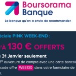 Boursorama Banque est de retour avec sa célèbre prime allant jusqu’à 130 €