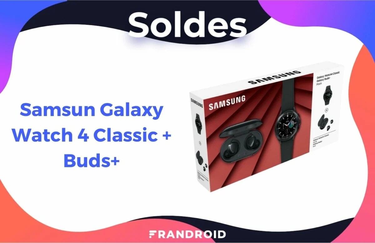 Samsun Galaxy Watch 4 Classic + Buds+ — Soldes d&rsquo;hiver 2022 Frandroid